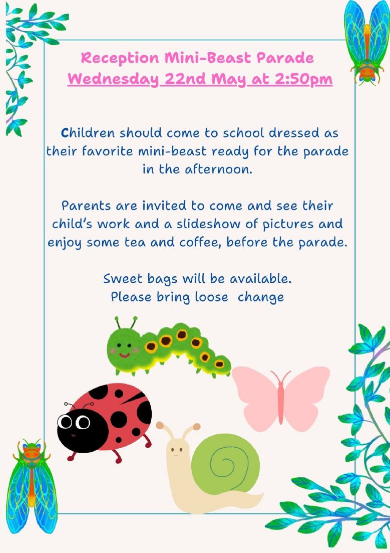 Vicar's Green Primary School Parent Portal - Friday 17th May